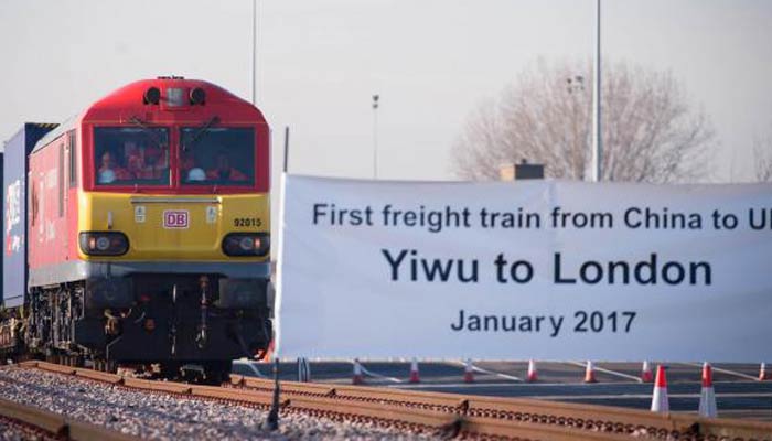 China train covers the longest route to London