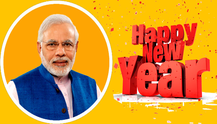 PM Narendra Modi greets nation on arrival of New Year