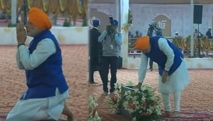 PM Modi pays homage to Sri Guru Gobind Singh in Patna