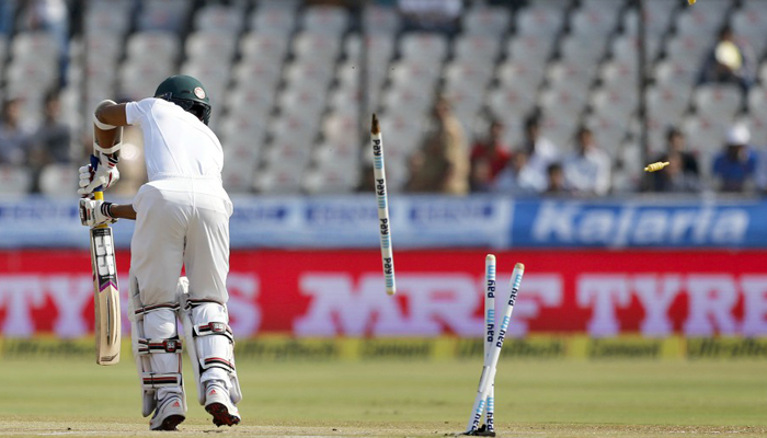 Hyderabad Test: India sets 459-run target for Bangladesh