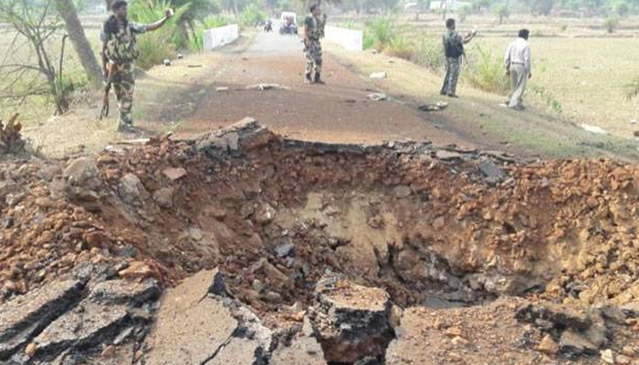 Six police men martyred, 20 others injured in landmine blast