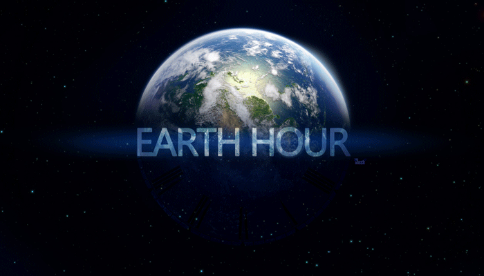 This Earth Hour shine a light on climate change...!!!