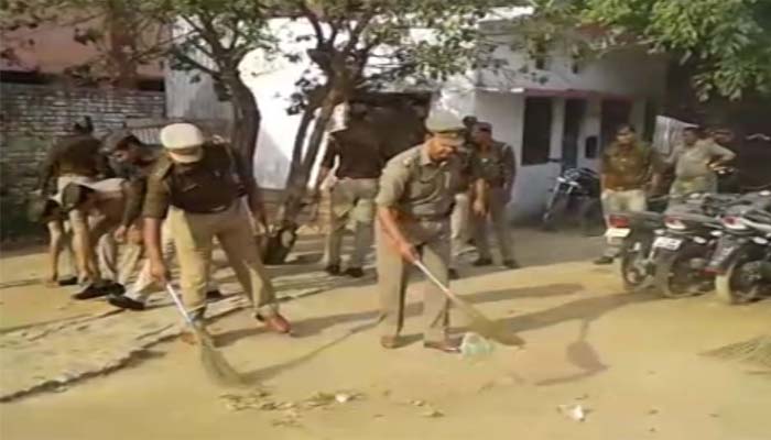 UP Police turns Swach Bharat promoters, Moradabad thanas go clean