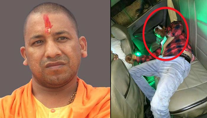 Clash between Yogi supporters and a group of people in Sambhal