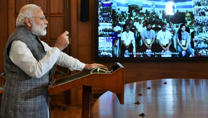 PM Modi pitches for New India at Smart India Hackathon