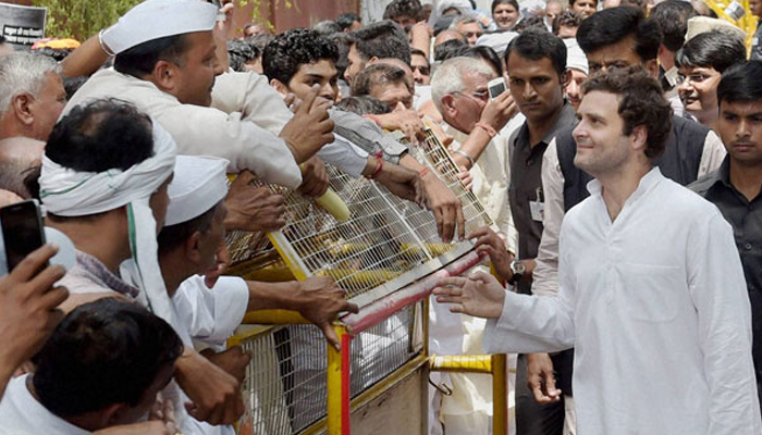 Rahul Gandhi welcomes farmers loan waiver in UP; asks Centre not to discriminate