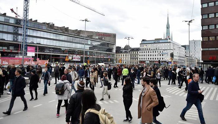 Stockholm attack:  Suspects arrested for terror crime, four killed