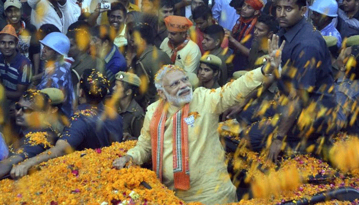 Surat shines as PM Narendra Modi begins his roadshow | PHOTOS