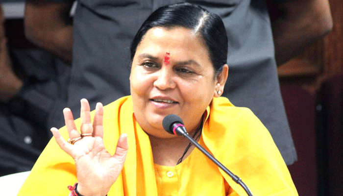 Uma Bharti echoes Supreme Courts sentiment on temple issue