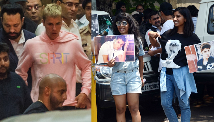 Justin Bieber lands at Mumbai Airport; Fans go crazy