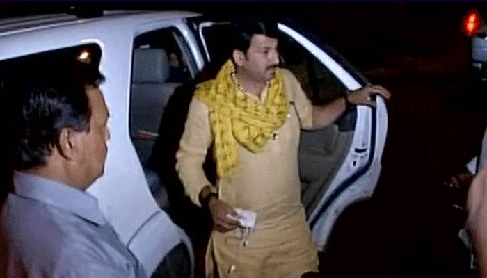 House of BJP Parliamentarian Manoj Tiwari atacked by goons