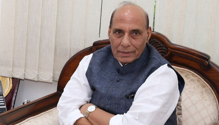 Rajnath Singh heads first security review meet with five CMs