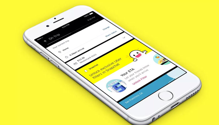 Uber to roll out new feature Snapchat custom filters in India