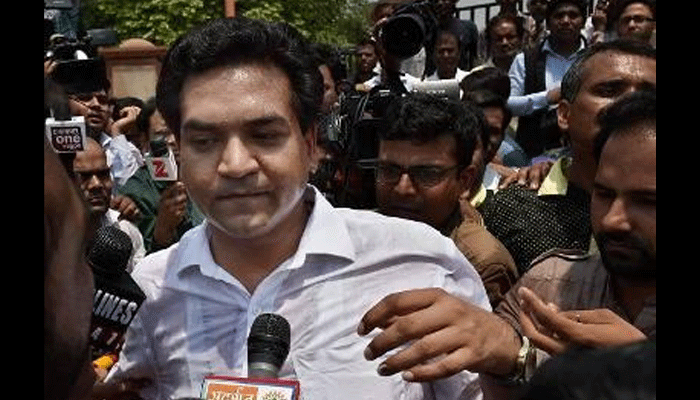 Kapil Mishra claims to be manhandled by AAP legislators in Delhi assembly