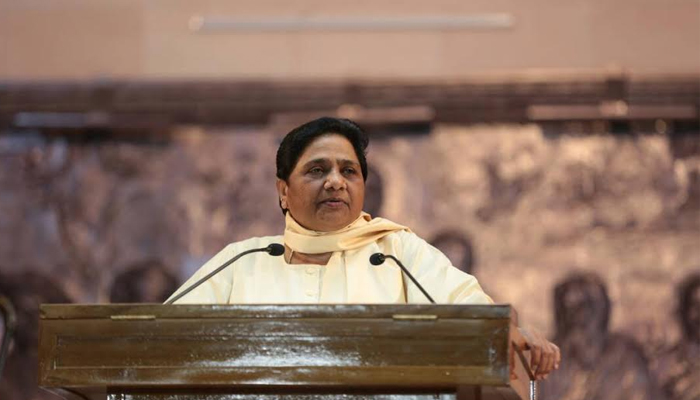 Naseemuddin Siddiqui is taping blackmailer, says Mayawati