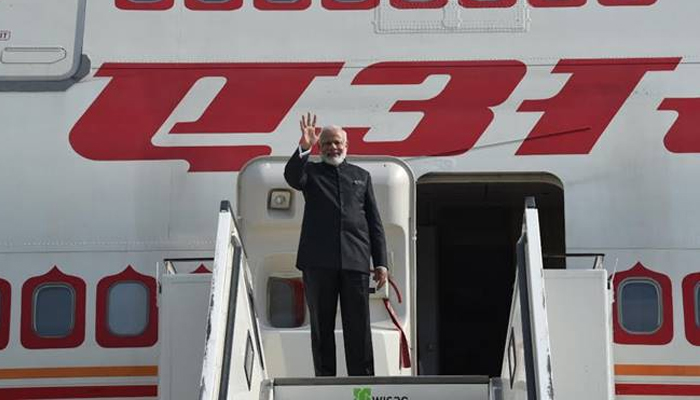 Four-nation tour: PM Modi leaves for Spain
