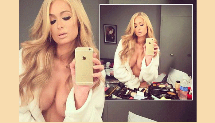 PHOTOS| American model-actress Paris Hilton and her selfie obsession