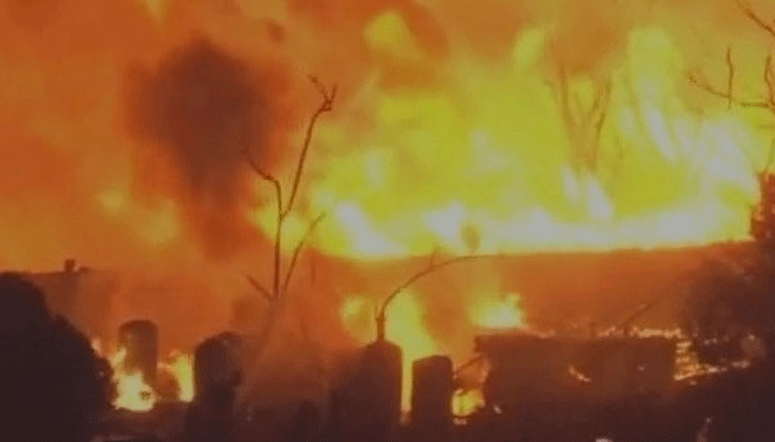Fire breaks out at Ghaziabad chemical factory, animals burnt alive