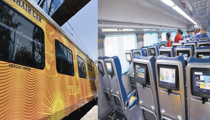 Suresh Prabhu flags off a new semi- high-speed train between Mumbai and Goa