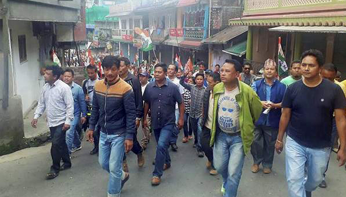 Darjeeling Unrest: GJM observes Black Sunday to protest supporters death