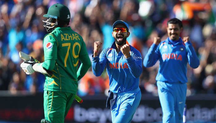 CT 2017 India vs Pakistan: India thumps Pak by 124 runs (D/L)