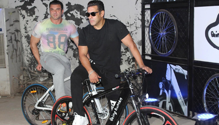 Salman Khan launches Being Human electric bicycles in Mumbai