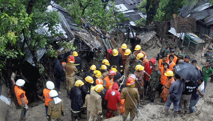 Bangladesh landslides kill 35, rescue operation underway