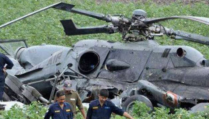 Chopper crashes near Badrinath; one killed, seven injured 