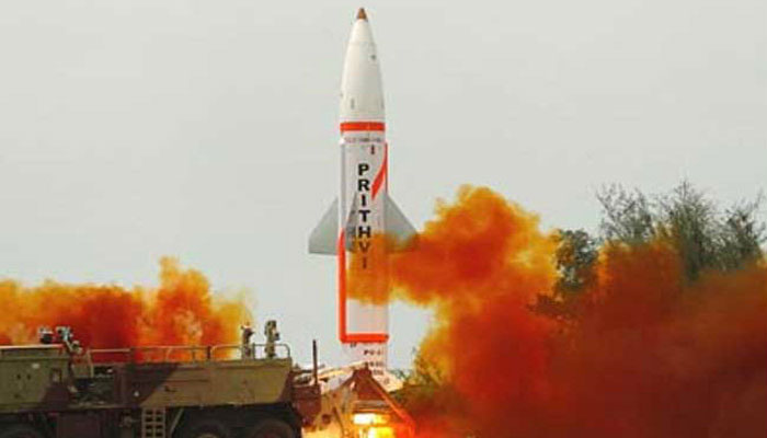 Great work | India successfully test fires Prithvi II missile
