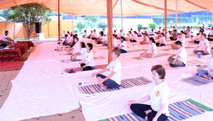 International Yoga Day celebrated in Pakistan too
