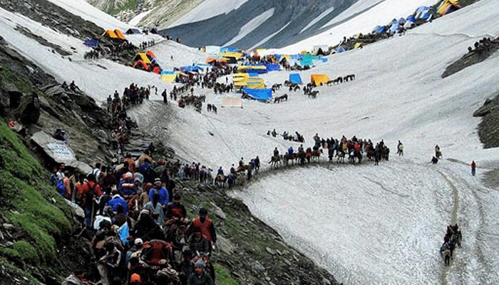 Over 3,100 pilgrims leave for Amarnath Yatra on fifth day