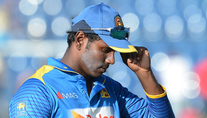 Sri Lanka captain Angelo Mathews resigns after series defeat to Zimbabwe