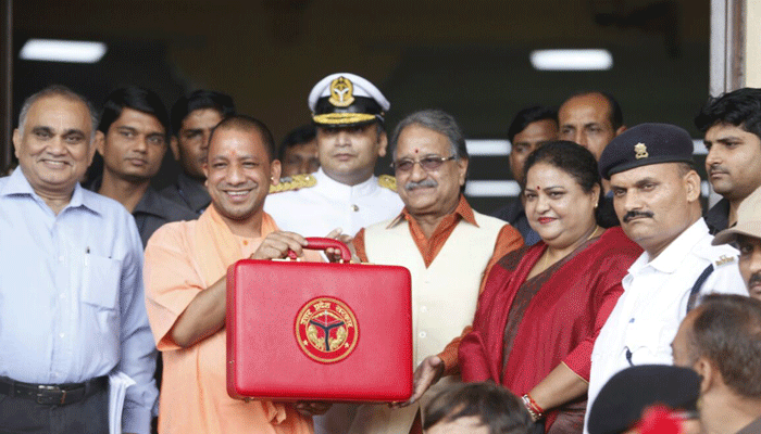 Yogi government in UP presents its first budget in the assembly