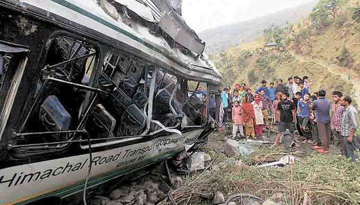 PM Modi condoles the deaths in Himachal Pradesh bus accident