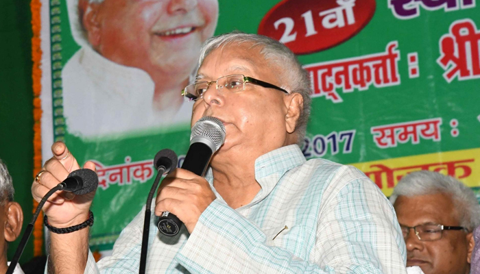 Lalu Yadav appeals to non-BJP parties to unite for 2019 polls