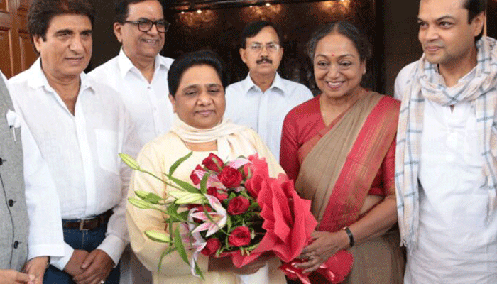 Presidential candidate Meira Kumar visits Lucknow | Meets Maya, Akhilesh