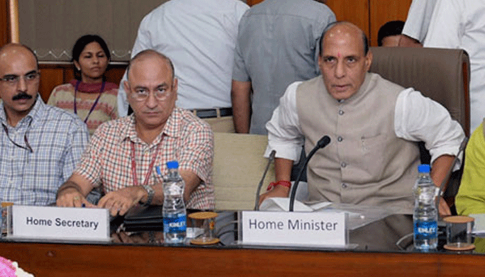 HM Rajnath Singh holds meeting to take stock of Amarnath attack