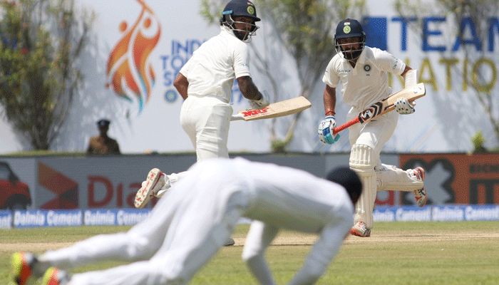 India off to steady start in first Test with 115/1 at lunch