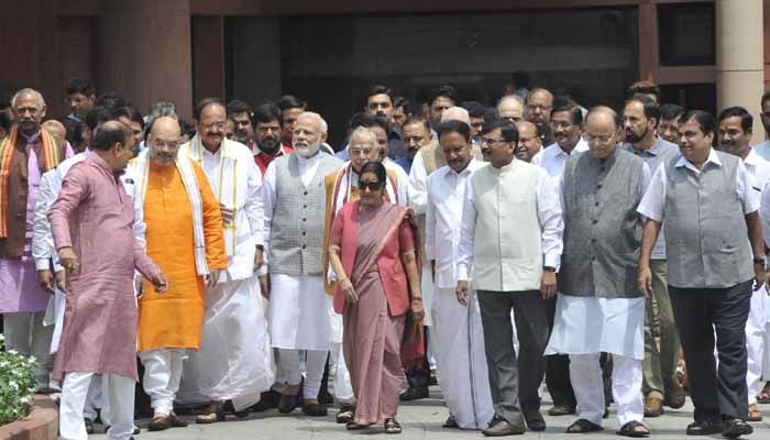 PM Modi heaps praise on NDAs Vice President candidate Naidu