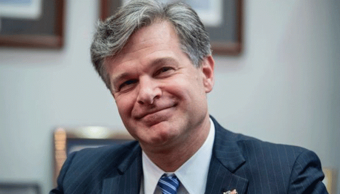 Christopher Wray sworn in as FBI chief