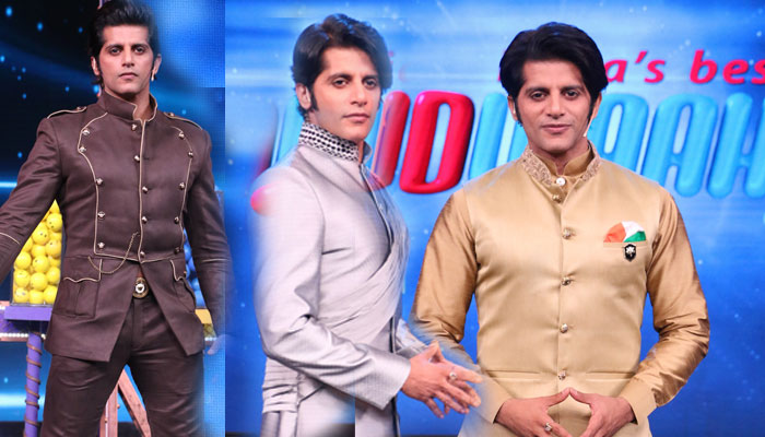 Pics: Karanvir Bohra experiments with style on the sets of Judwaah