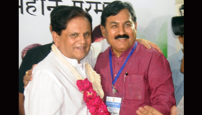 RS election: Ahmed Patel thanks loyal MLAs for victory