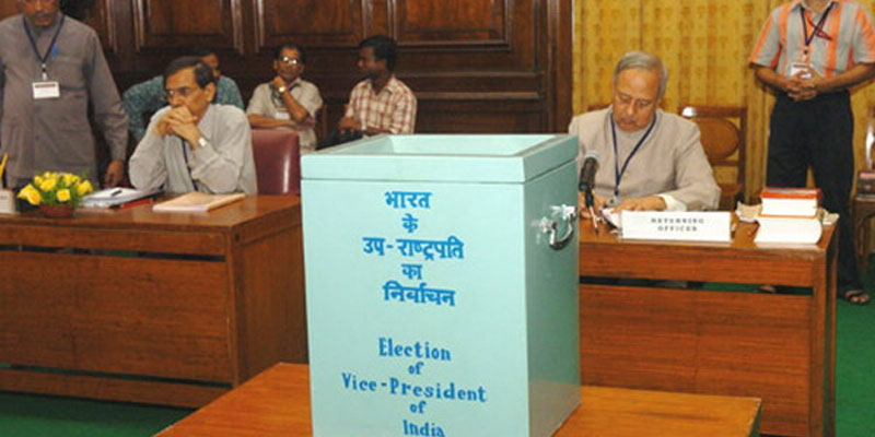 Almost 100 per cent voting to elect next Vice President of the country