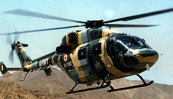 Army ALH with corps commander aboard crashes in Ladakh