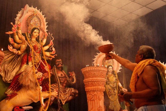 Durga Puja Carnival a 'mockery of democracy': Bengal BJP