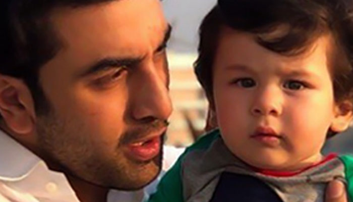 Pictures: When Ranbir spent time with 'uncle' Taimur