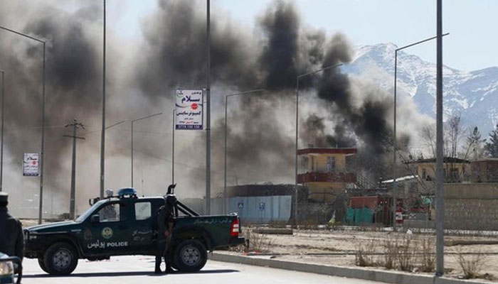 Gunfire, explosions rock the Kabul military academy