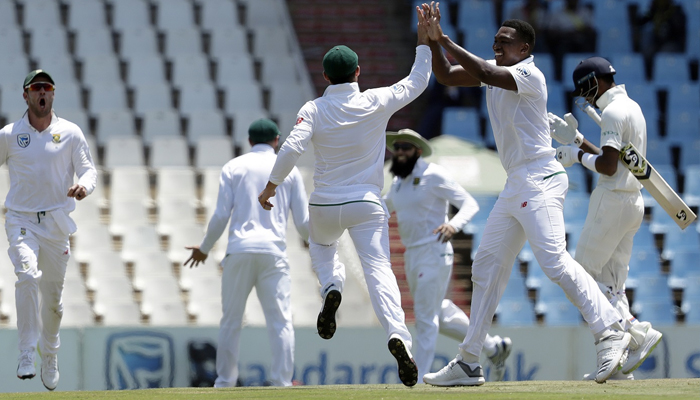 Spineless Indian batting, Ngidi six-for; South Africa wins series 2-0