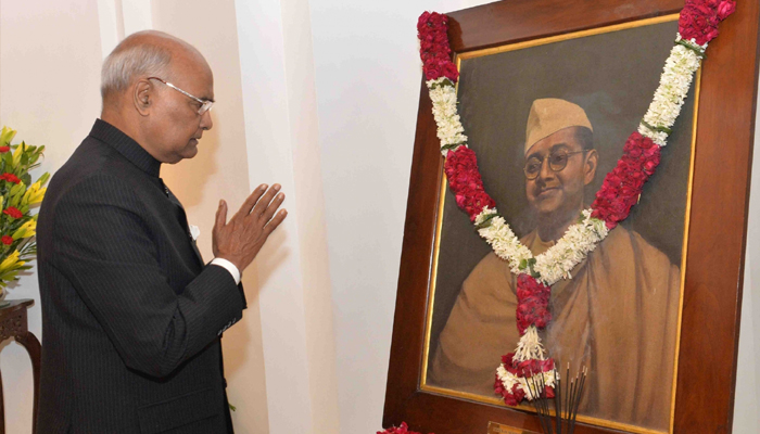 President Kovind, PM Modi pay tributes to Subhas Chandra Bose
