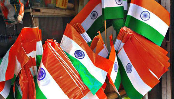 Government restricts use of national flag made of plastic